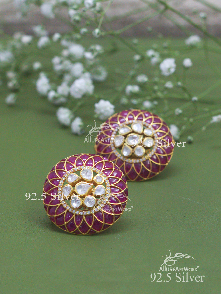Blooming Silver Earrings